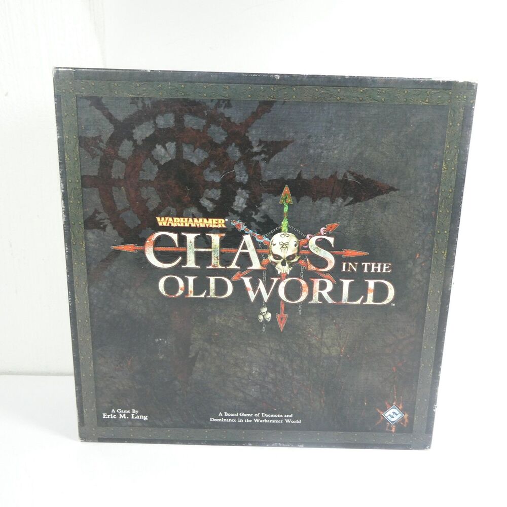 Warhammer Chaos in the Old World Board Game FFG 2009